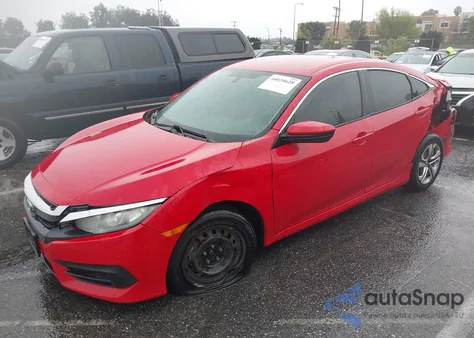 2016 Honda Civic Lx from USA, damaged, VIN 2HGFC2F55GH546588